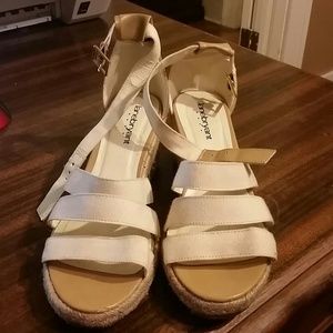 Lane Bryant wedge sandal