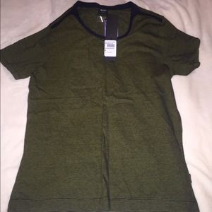 BOSS v neck mens tee size medium