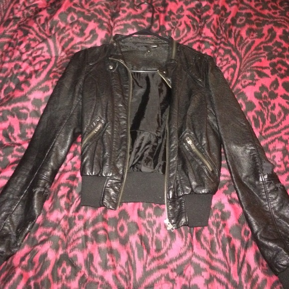 H&M leather jacket - Picture 1 of 4