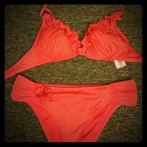 Betsey Johnson french pastry bikini set