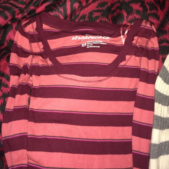 Bundle: long sleeve top & sweater - Picture 3 of 3