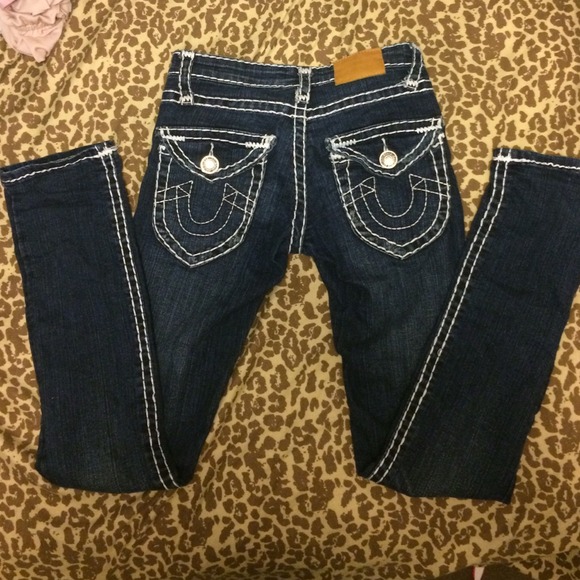 True religion straight leg jeans great condition
