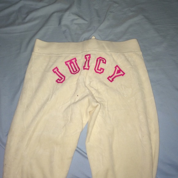 Juicy couture sweat pants.