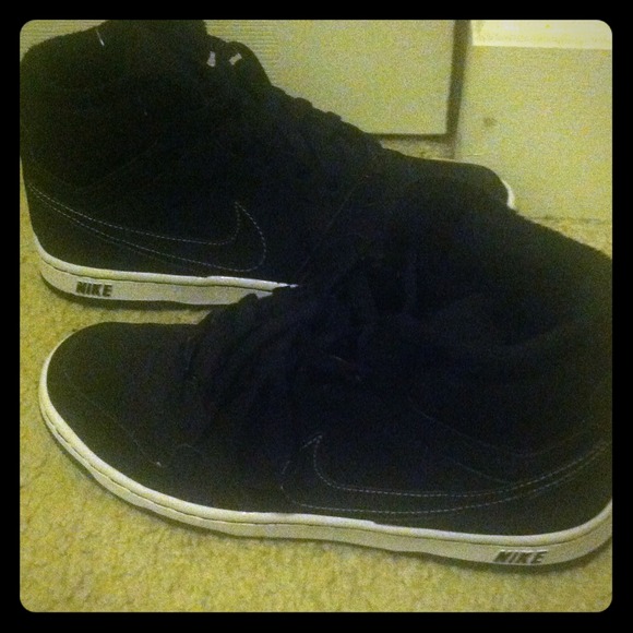 Black & White Nikes