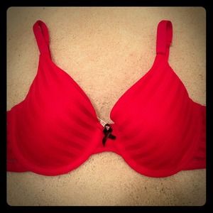 Red stripped Bra