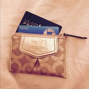 Gold Coach Coin & Cardholder