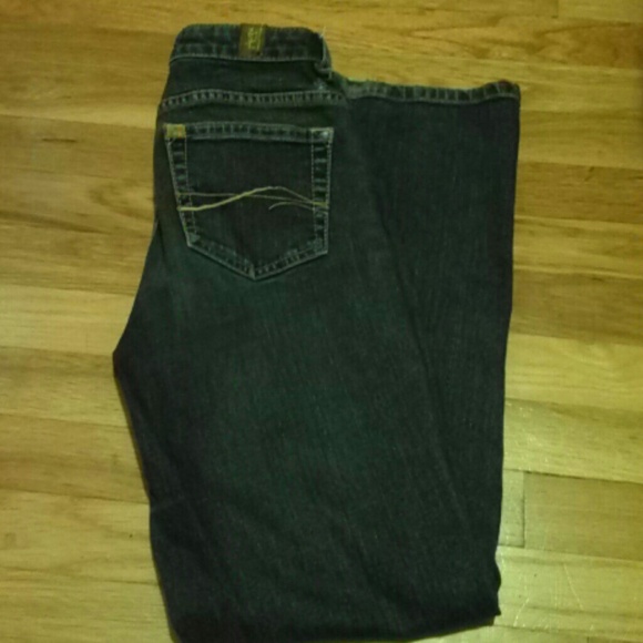 Bootcut dark wash jeans