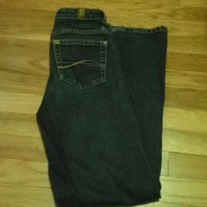 Bootcut dark wash jeans