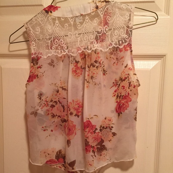 Flower print shirt - Picture 2 of 3