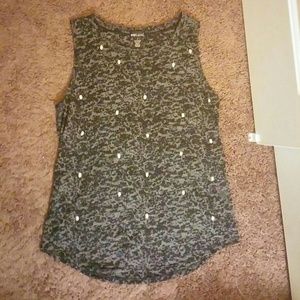 Skull tank top