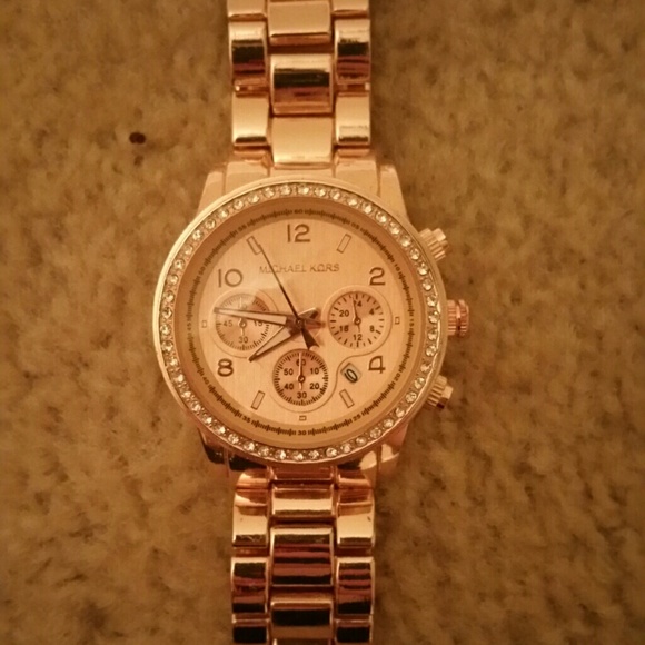 Rose Gold Michael Kors Watch