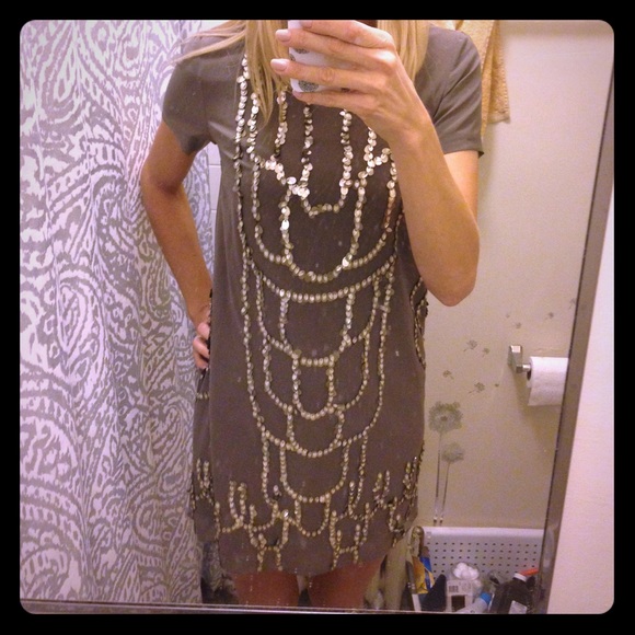Sequin mini dress