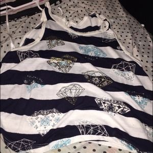 Diamond tank top , good condition ,