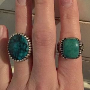 Turquoise and Sterling silver ring