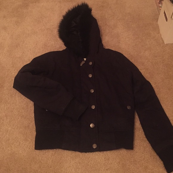 So Cal Black hooded jacket