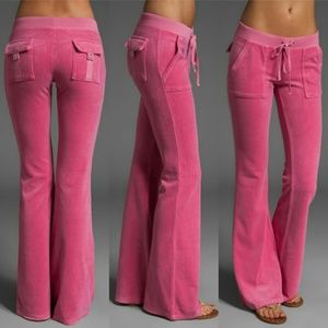 Pink Juicy Couture Velour Track Suite