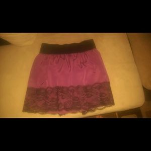 People and black skirt