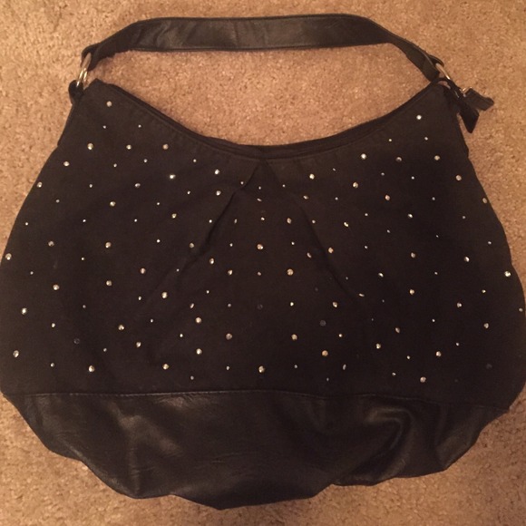 Studded purse