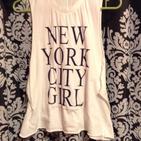 Brandy Melville New York City Girl Muscle Tee