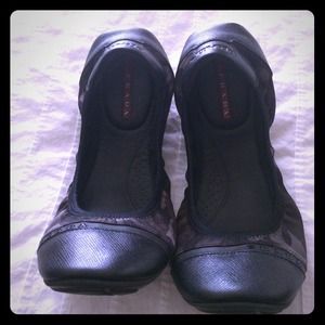Prada camo flats 8