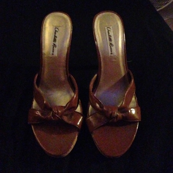 Charlotte Ruesse cork heel