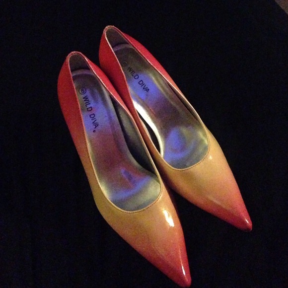 Wild Diva gradient heels