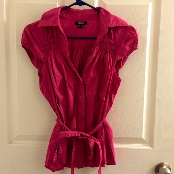 XOXO pink top