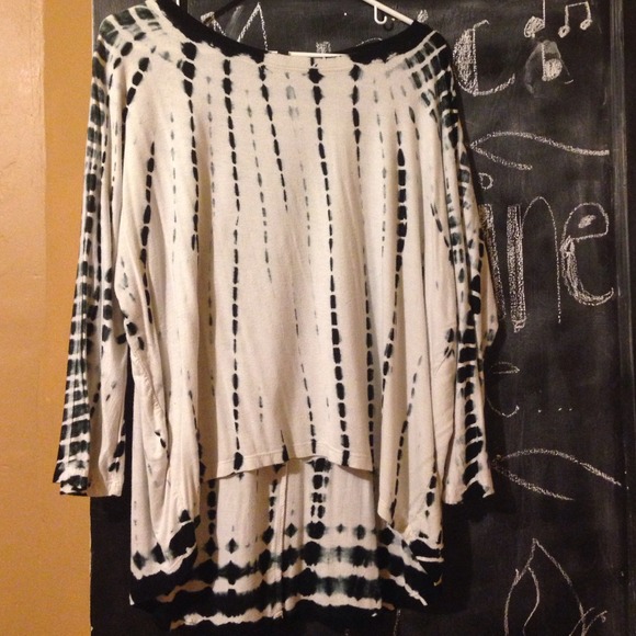 Tye dye, Hi-Lo long sleeve (XL)