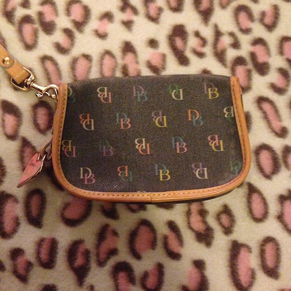 Black Dooney & Bourke Wristlet - Picture 2 of 4