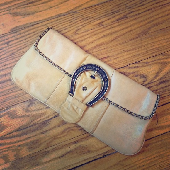 Betsey Johnson vintage looking clutch.