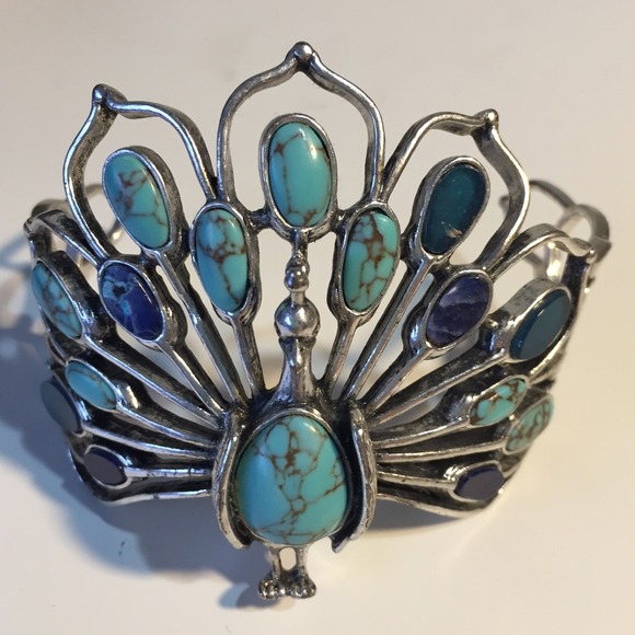 Lucky brand peacock cuff!