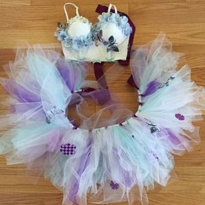 Sugar plum fairy outfit 💜rave/edm/edc