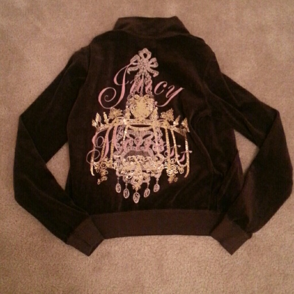 NOT FOR SALEiii.      Brown juicy couture sweater