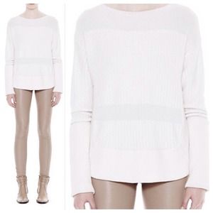 Helmut Lang White Sweater