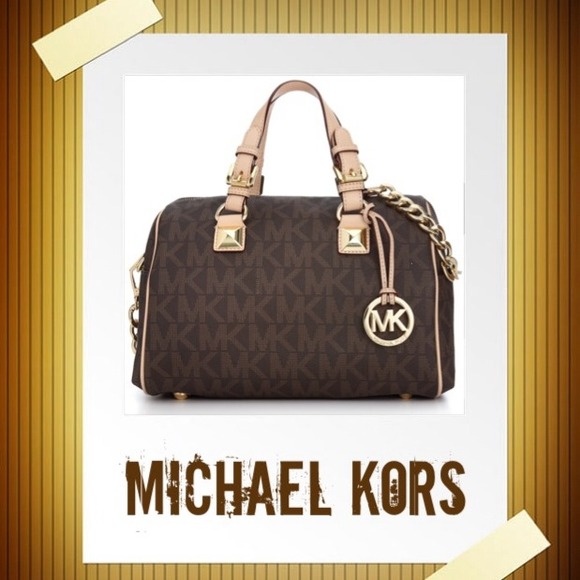 Michael Kors Grayson Logo Satchel