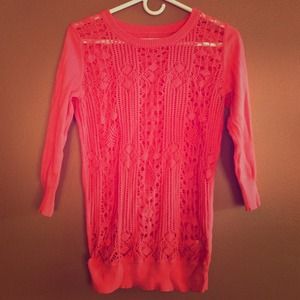 Old navy crotchet sweater