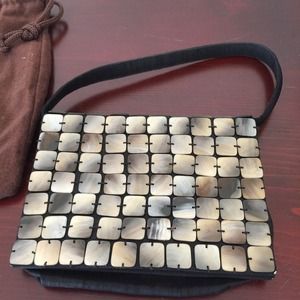 Bottega Veneta mother of pearl handbag