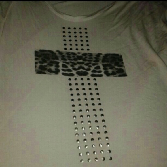 Express cheetah print cross - Picture 1 of 1