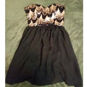 Formal dress ,worn once and looks amazing on