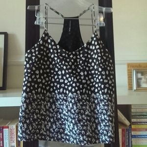 *Spring Clean $* Dot/animal print tank, size S