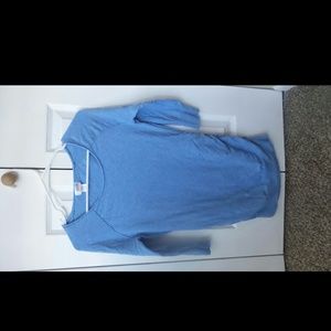 Light blue maternity top