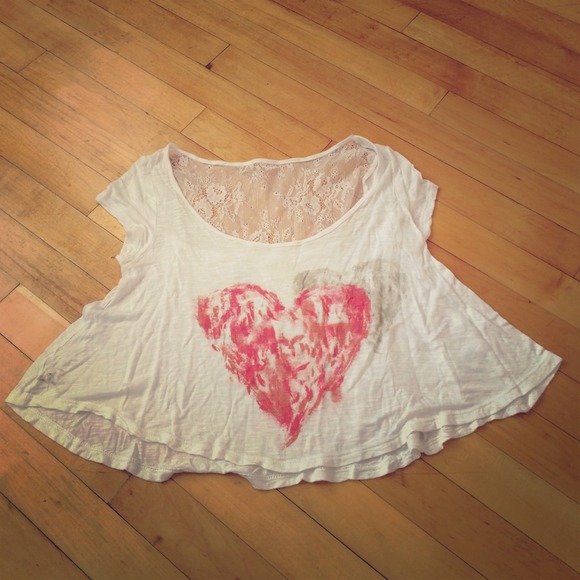 White crop top