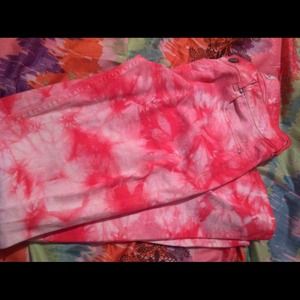 Aeropostale jeans tie dye
