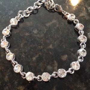 Wrist band with Crystals.