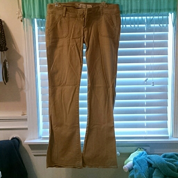 Boot cut khakis