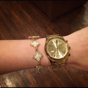 Van Cleef & Arpels inspired bracelet