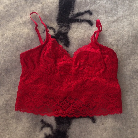 Gilly Hicks Red Bralette