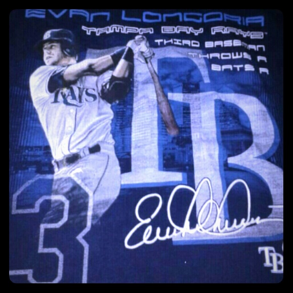 Tampa Bay Rays Evan Longoria shirt