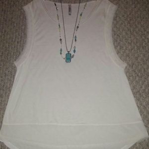 Miillan White Cotton Blouse