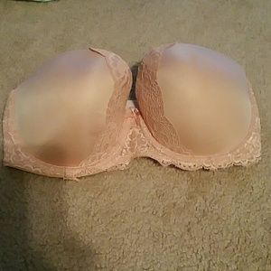 Strapless Victoria's secret bra!